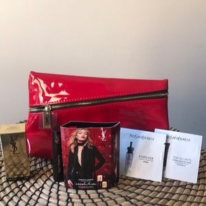 YSL with mini pouch